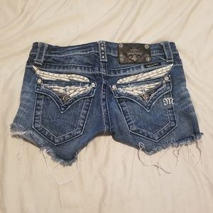 MISS ME DENIM SHORTS